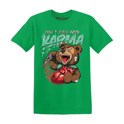Green-Glow-3s-T-Shirt-Match-Turn-The-Tables-BER