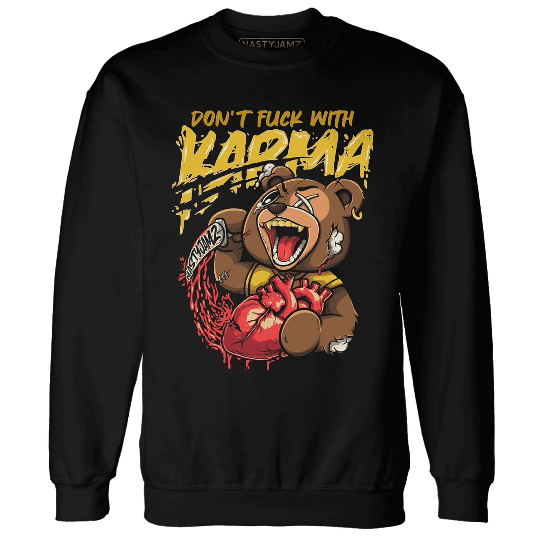 Yellow-Ochre-6s-Sweatshirt-Match-Turn-The-Tables-BER