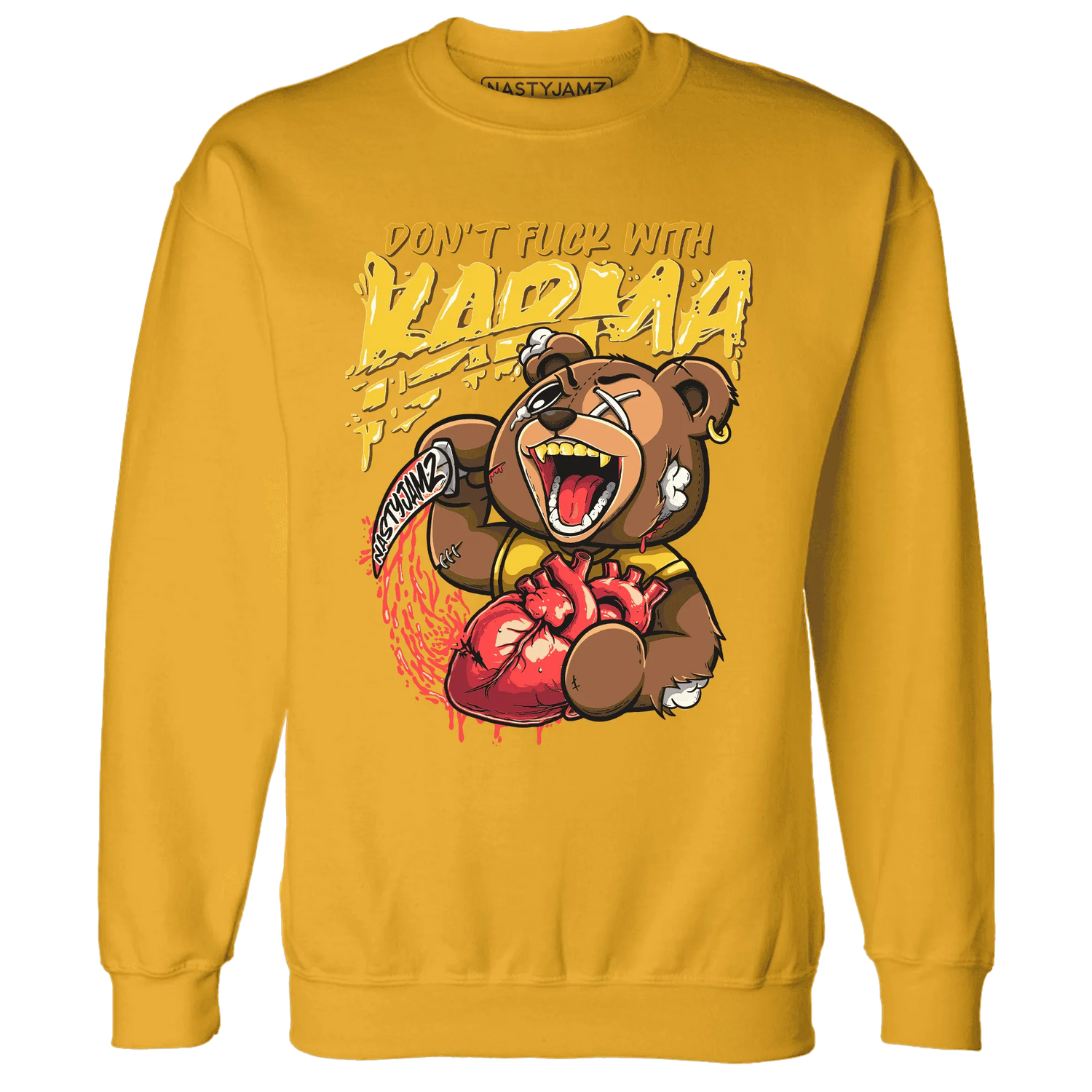 Yellow-Ochre-6s-Sweatshirt-Match-Turn-The-Tables-BER