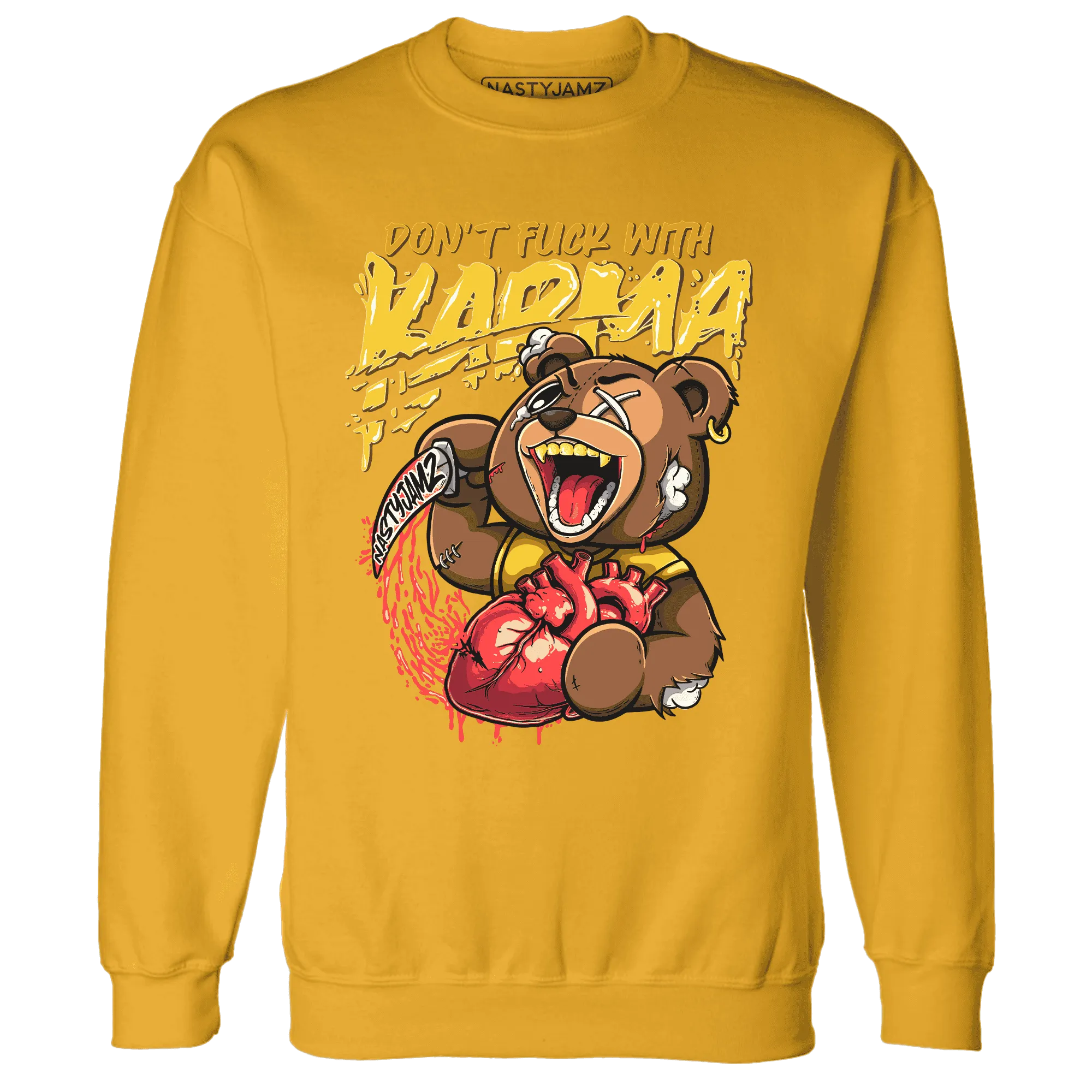 Yellow-Ochre-6s-Sweatshirt-Match-Turn-The-Tables-BER