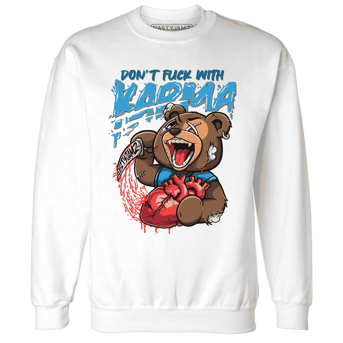 Powder-Blue-9s-Sweatshirt-Match-Turn-The-Tables-BER