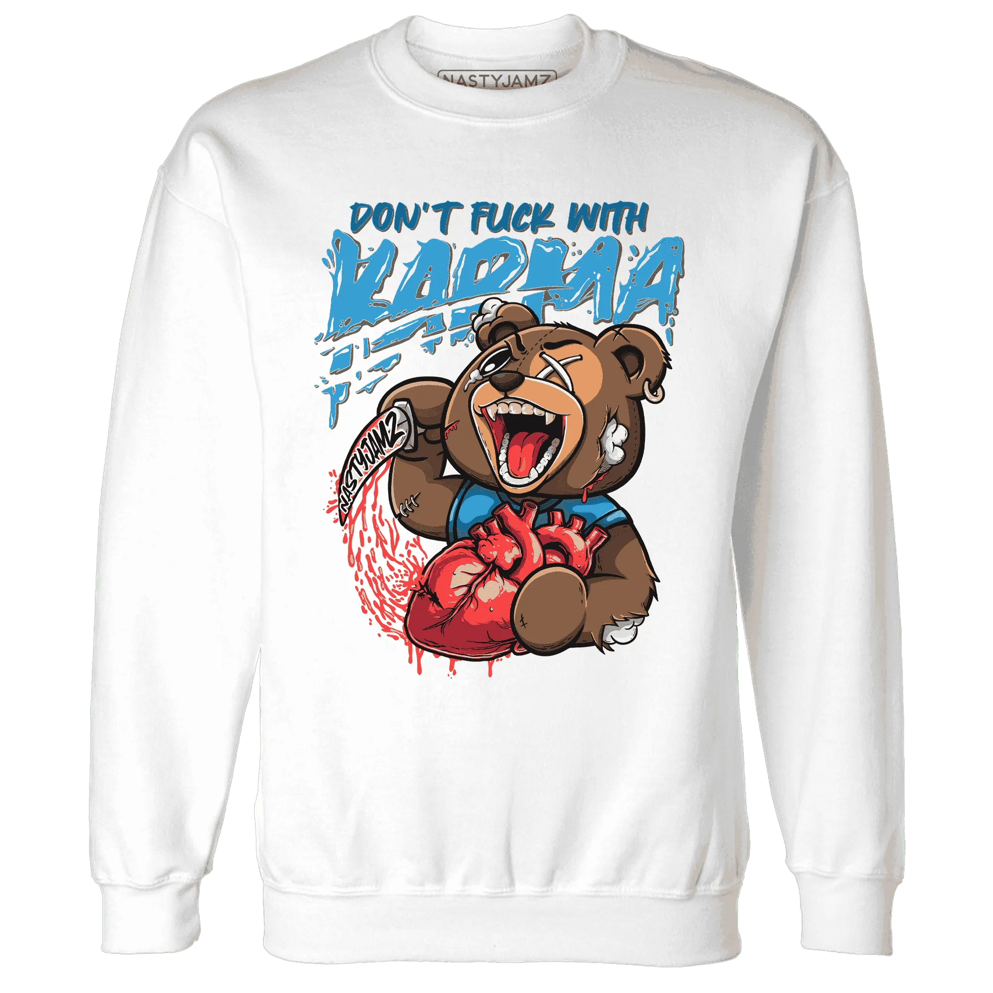 Powder-Blue-9s-Sweatshirt-Match-Turn-The-Tables-BER