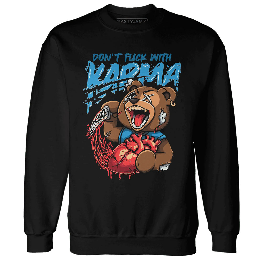 Powder-Blue-9s-Sweatshirt-Match-Turn-The-Tables-BER