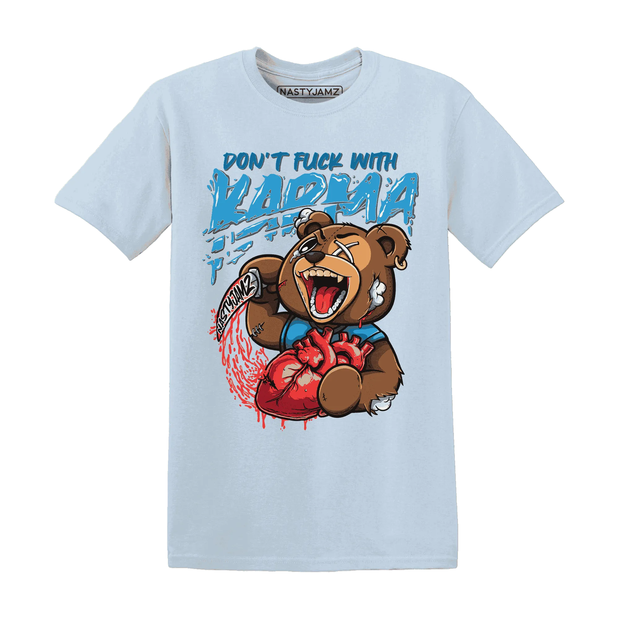 Powder-Blue-9s-T-Shirt-Match-Turn-The-Tables-BER