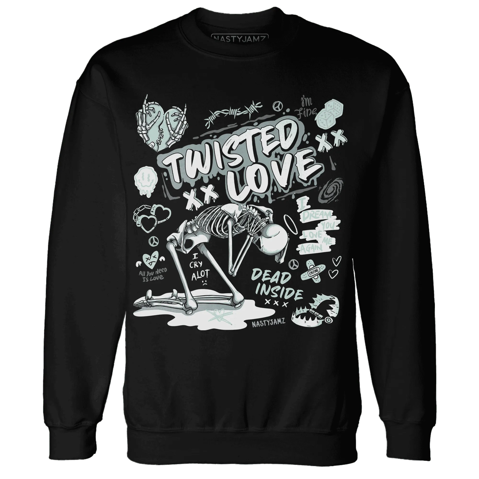 NastyJamz-AF-1-Low-Jade-Ice-White-Sweatshirt-Match-Twisted-Love