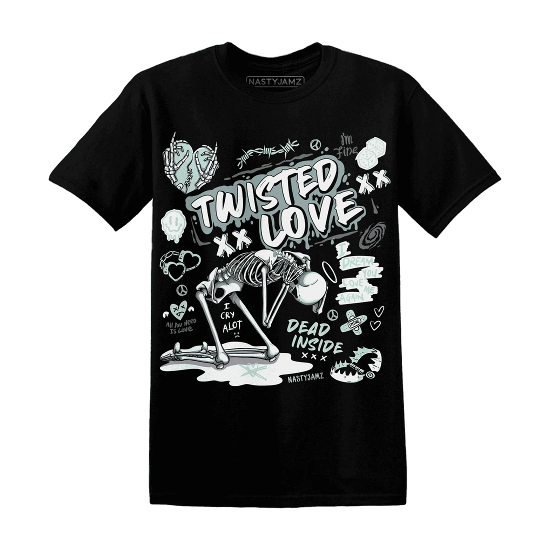NastyJamz-AF-1-Low-Jade-Ice-White-T-Shirt-Match-Twisted-Love