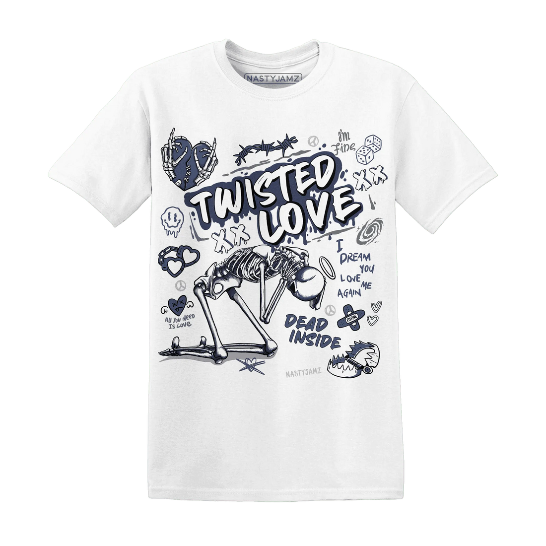 NastyJamz-Low-Diffused-Blue-11s-T-Shirt-Match-Twisted-Love