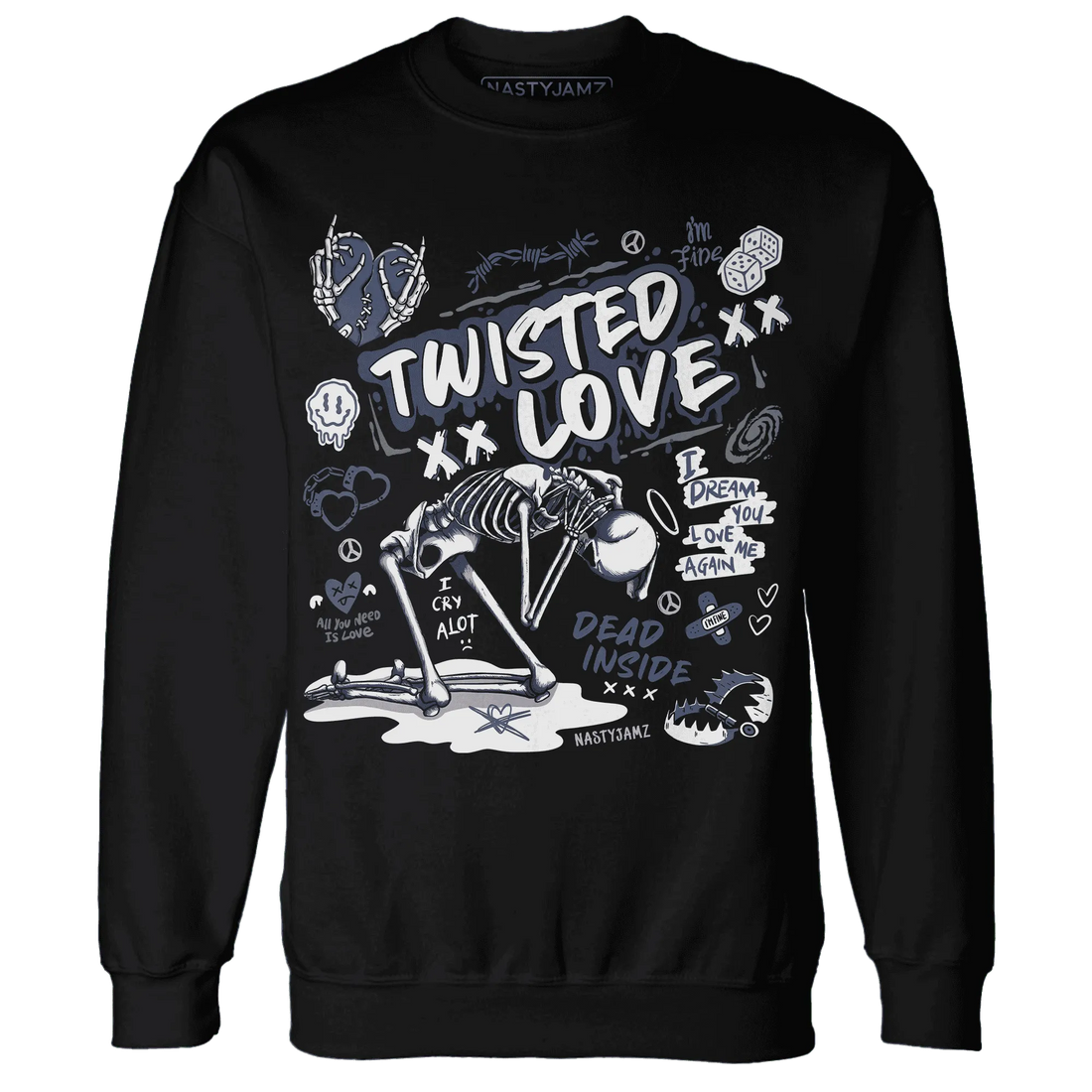 NastyJamz-Low-Diffused-Blue-11s-Sweatshirt-Match-Twisted-Love