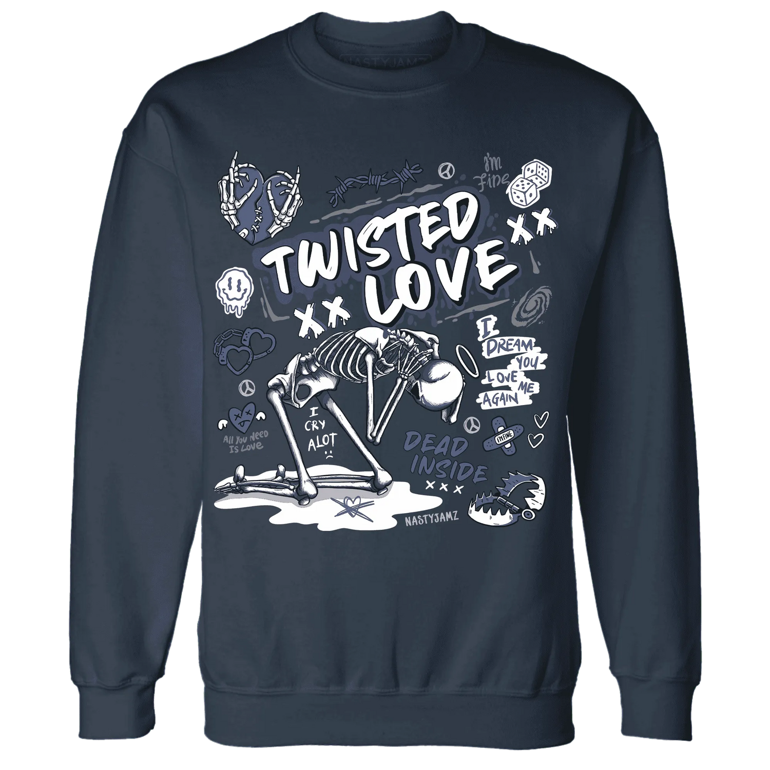 NastyJamz-Low-Diffused-Blue-11s-Sweatshirt-Match-Twisted-Love