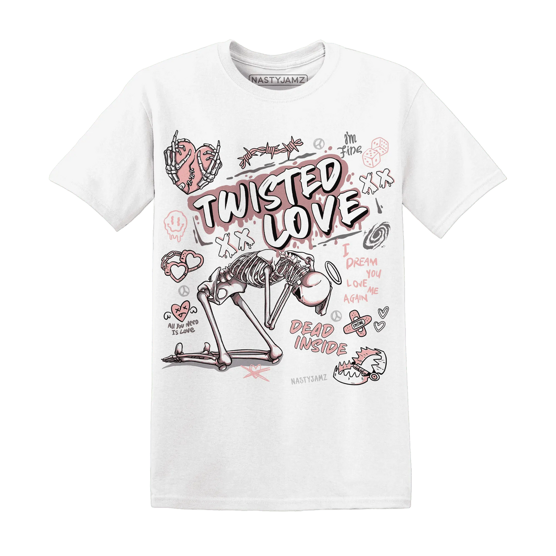 NastyJamz-Low-Legend-Pink-11s-T-Shirt-Match-Twisted-Love