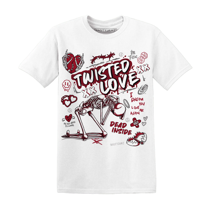 NastyJamz-Retro-Red-Taxi-12s-T-Shirt-Match-Twisted-Love
