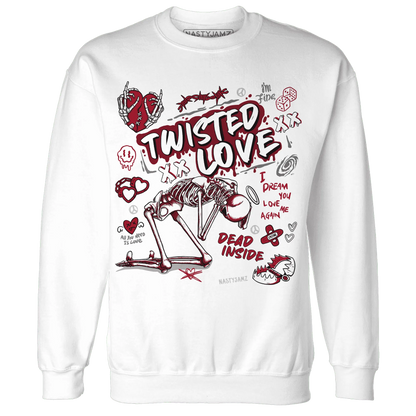 NastyJamz-Retro-Red-Taxi-12s-Sweatshirt-Match-Twisted-Love