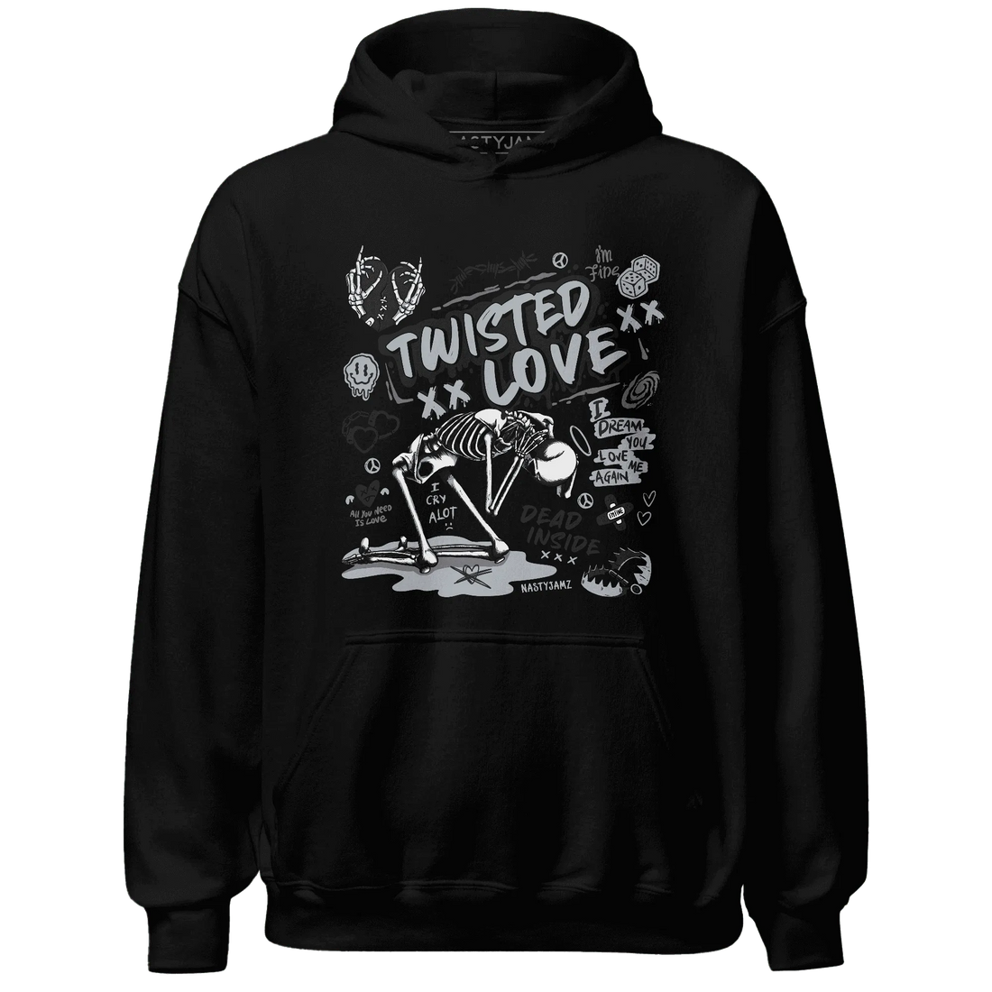 NastyJamz-Wolf-Grey-12s-Hoodie-Match-Twisted-Love