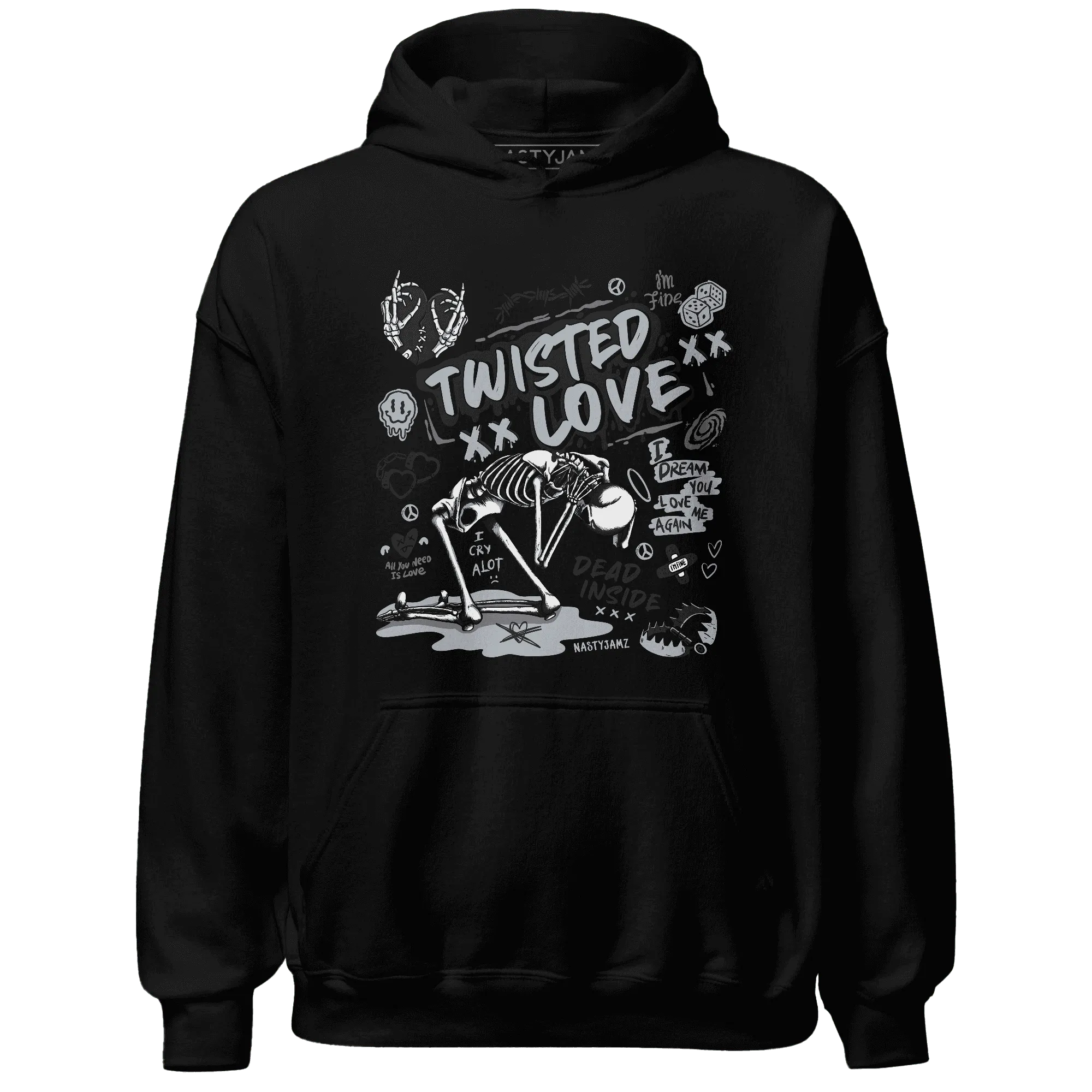 NastyJamz-Wolf-Grey-12s-Hoodie-Match-Twisted-Love