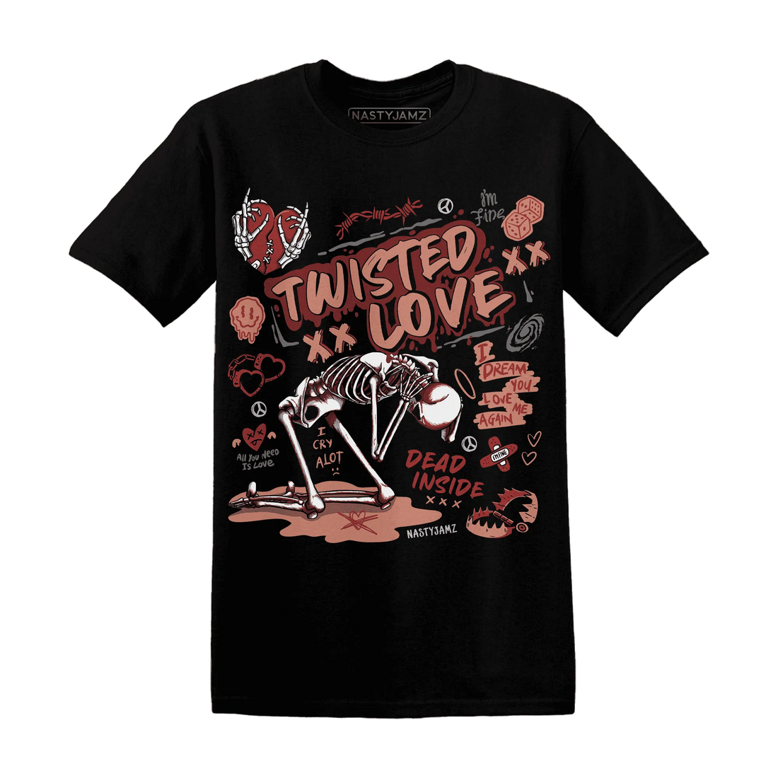 Dune-Red-13s-NastyJamz-T-Shirt-Match-Twisted-Love