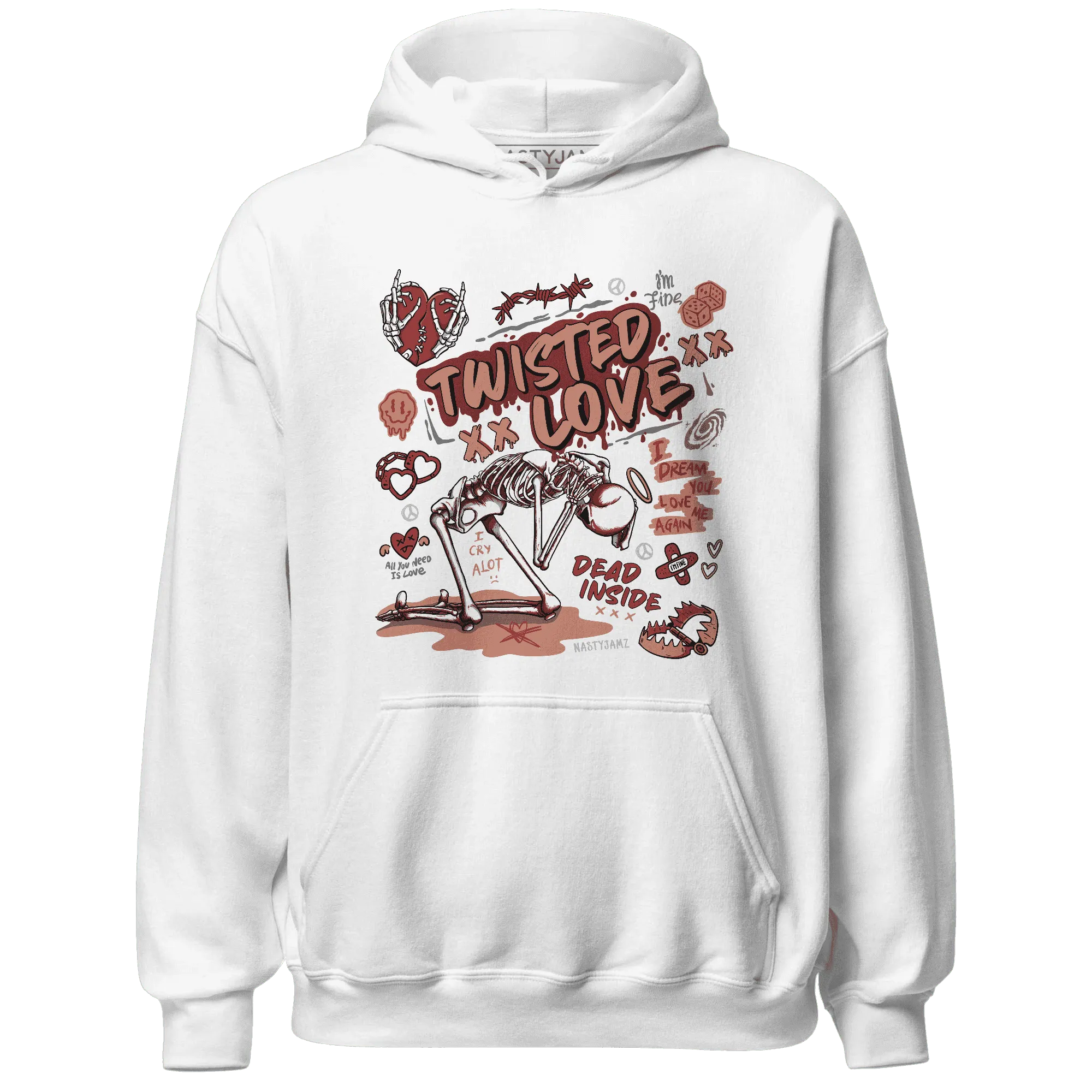 NastyJamz-Dune-Red-13s-Hoodie-Match-Twisted-Love