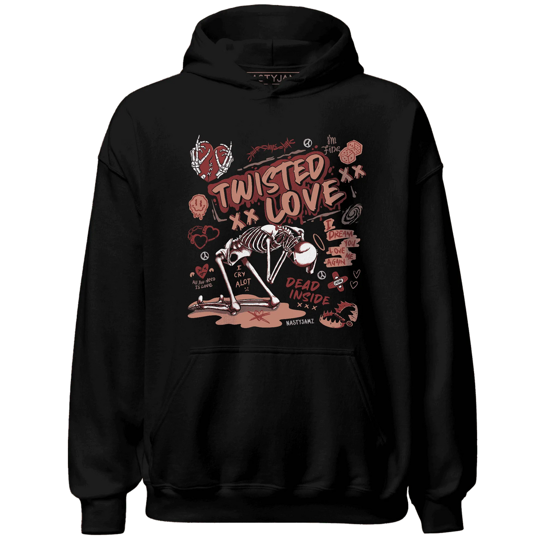 NastyJamz-Dune-Red-13s-Hoodie-Match-Twisted-Love