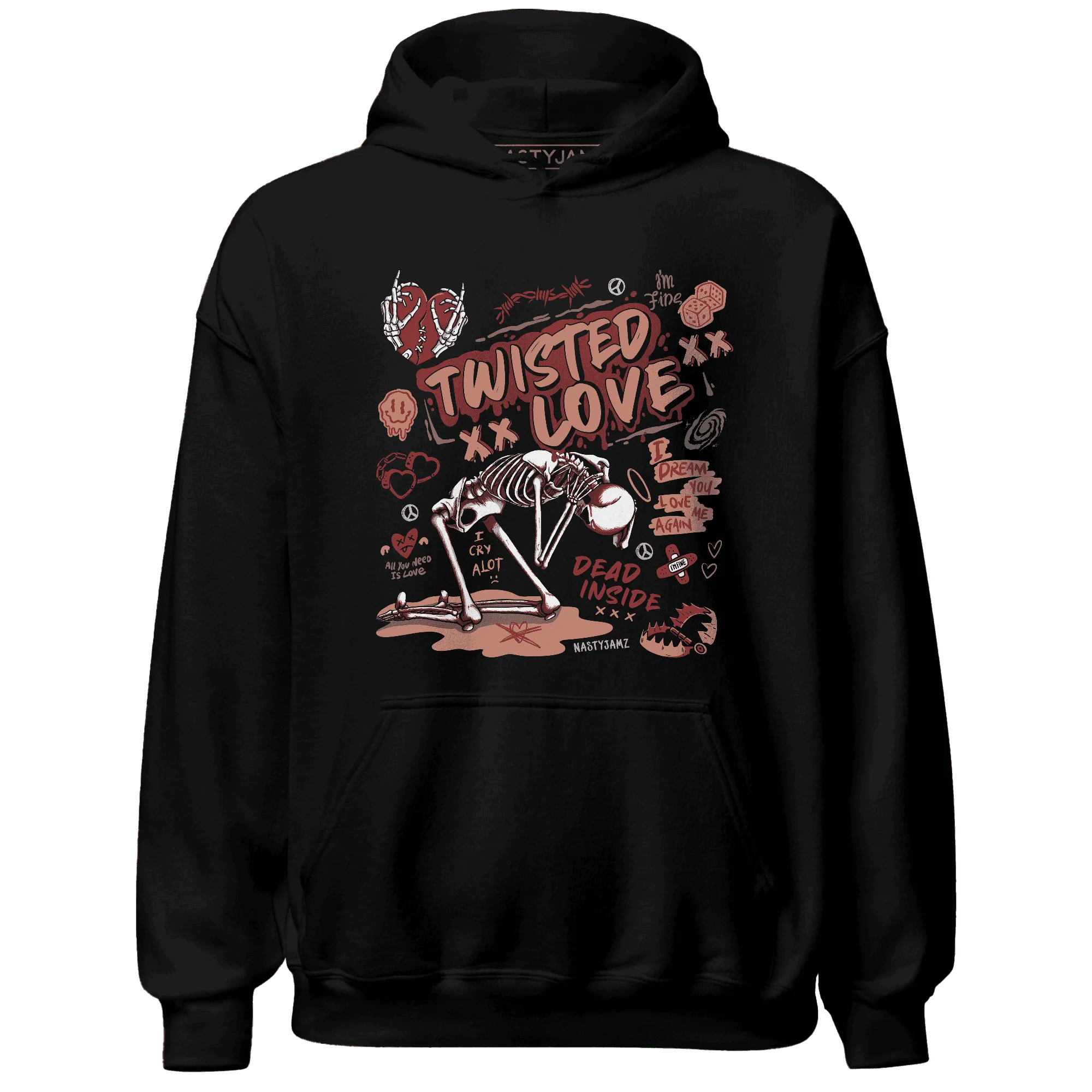 NastyJamz-Dune-Red-13s-Hoodie-Match-Twisted-Love