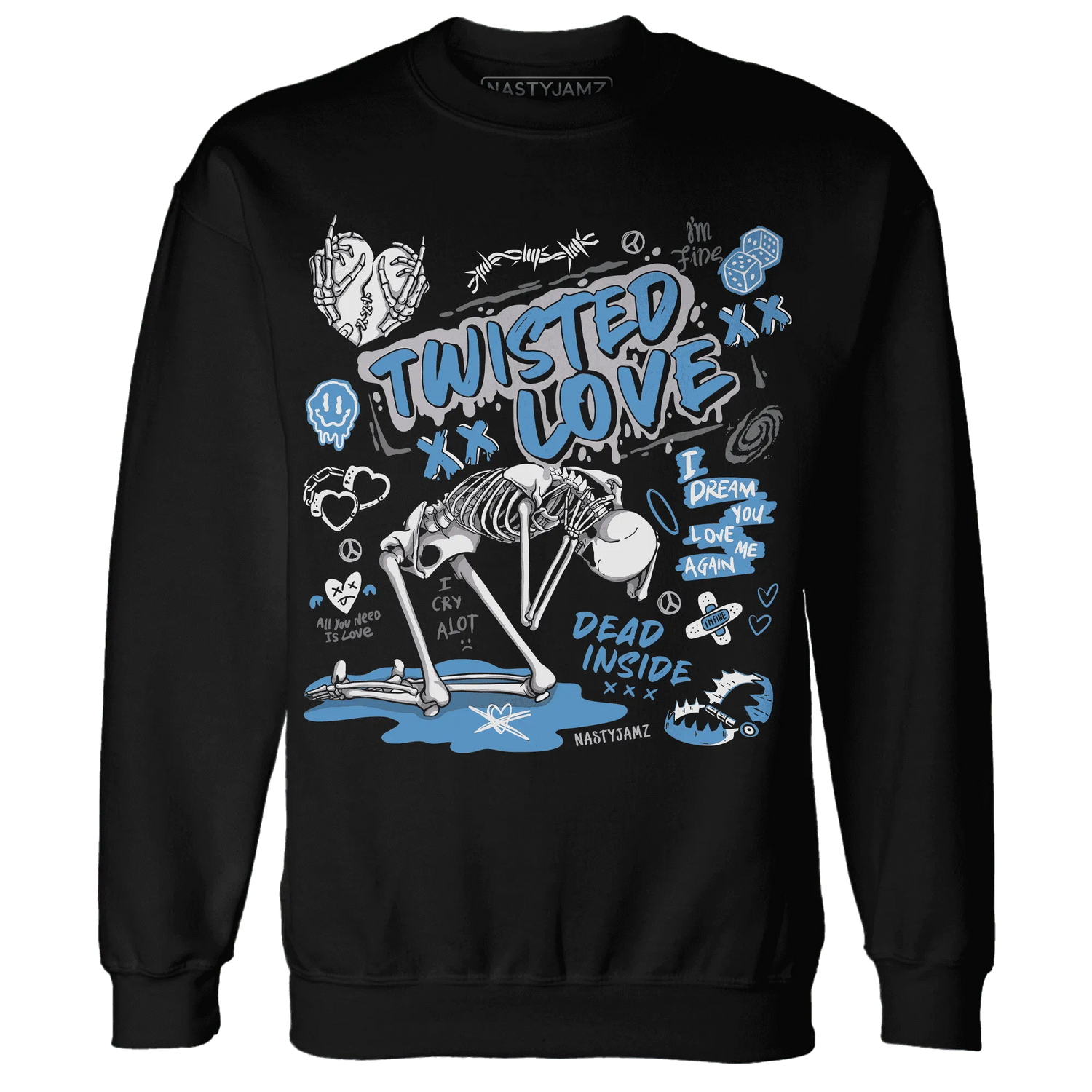 NastyJamz-Carolina-Blue-Univercitii-17s-Sweatshirt-Match-Twisted-Love