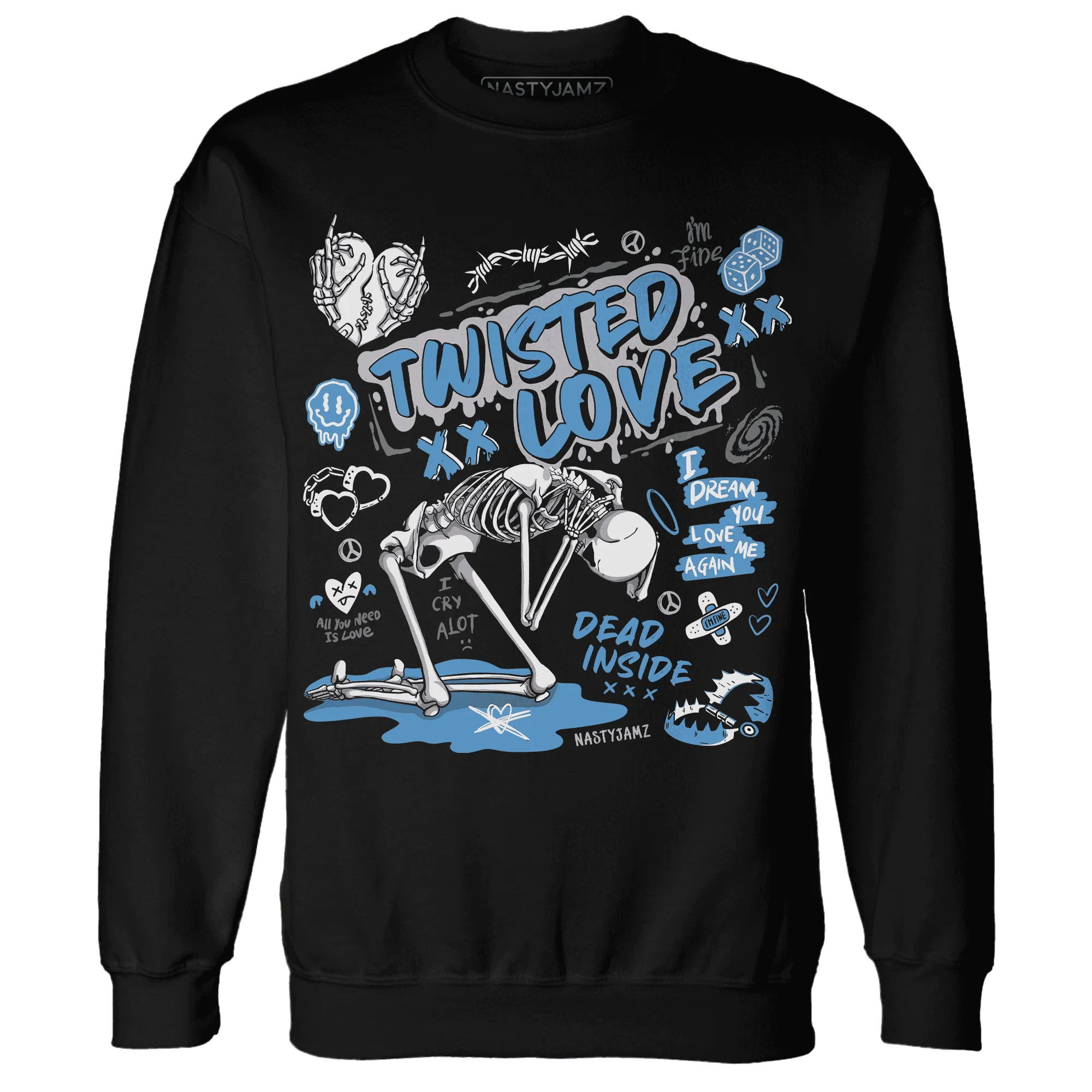 NastyJamz-Carolina-Blue-Univercitii-17s-Sweatshirt-Match-Twisted-Love