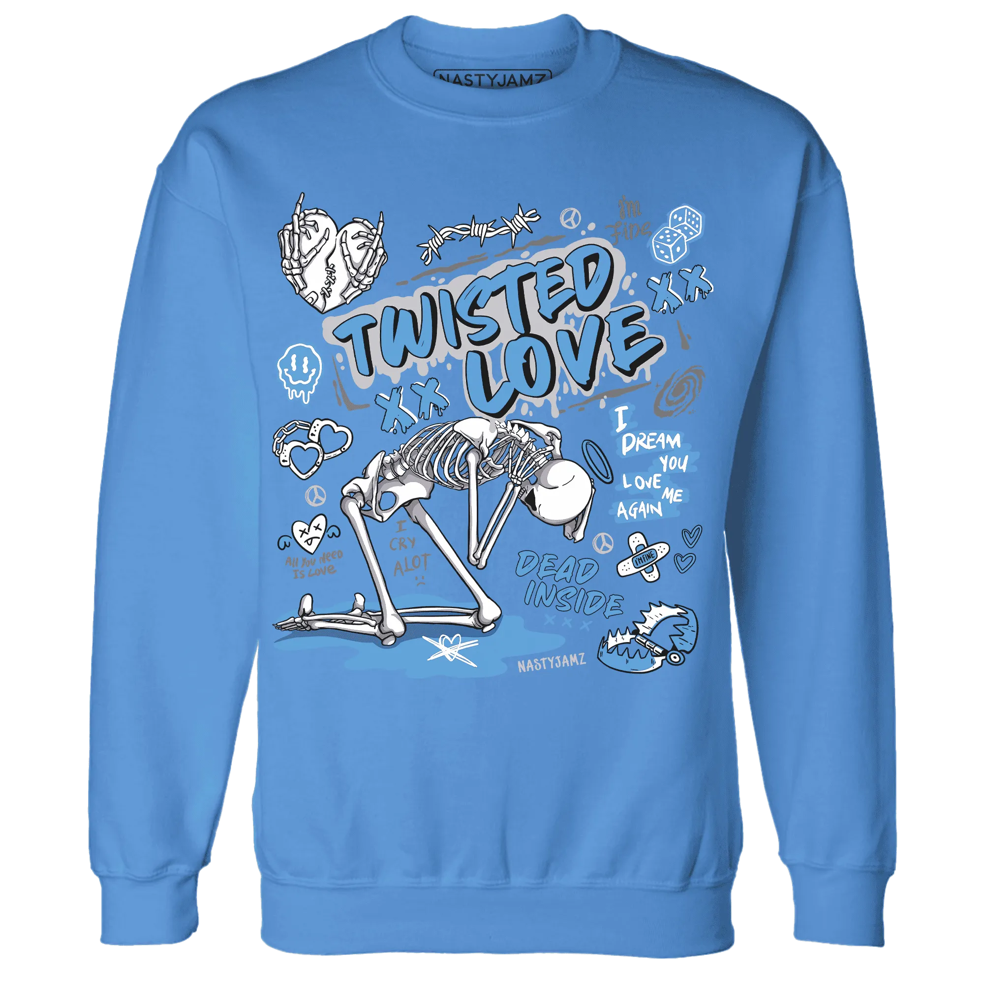 NastyJamz-Carolina-Blue-Univercitii-17s-Sweatshirt-Match-Twisted-Love