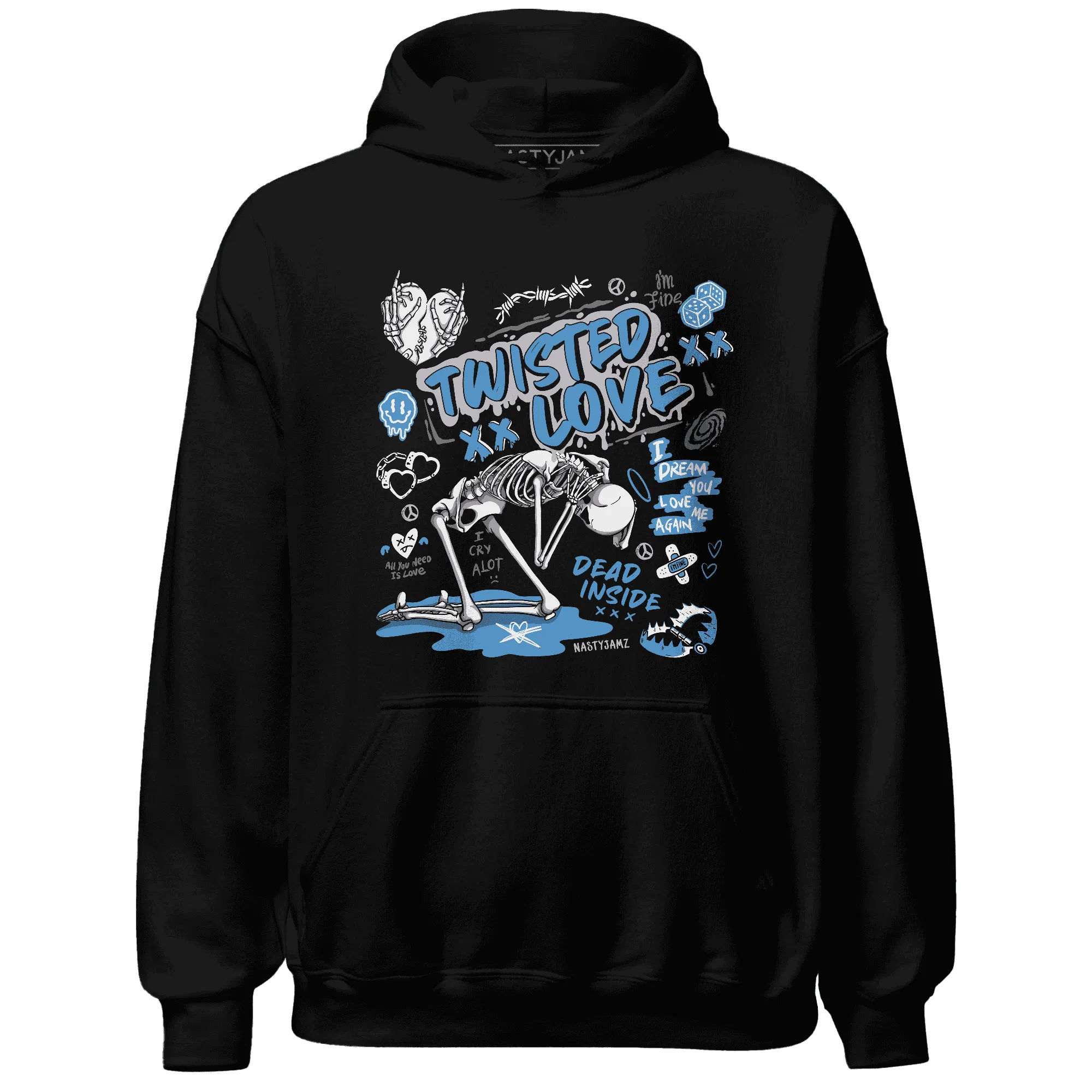 NastyJamz-Carolina-Blue-Univercitii-17s-Hoodie-Match-Twisted-Love