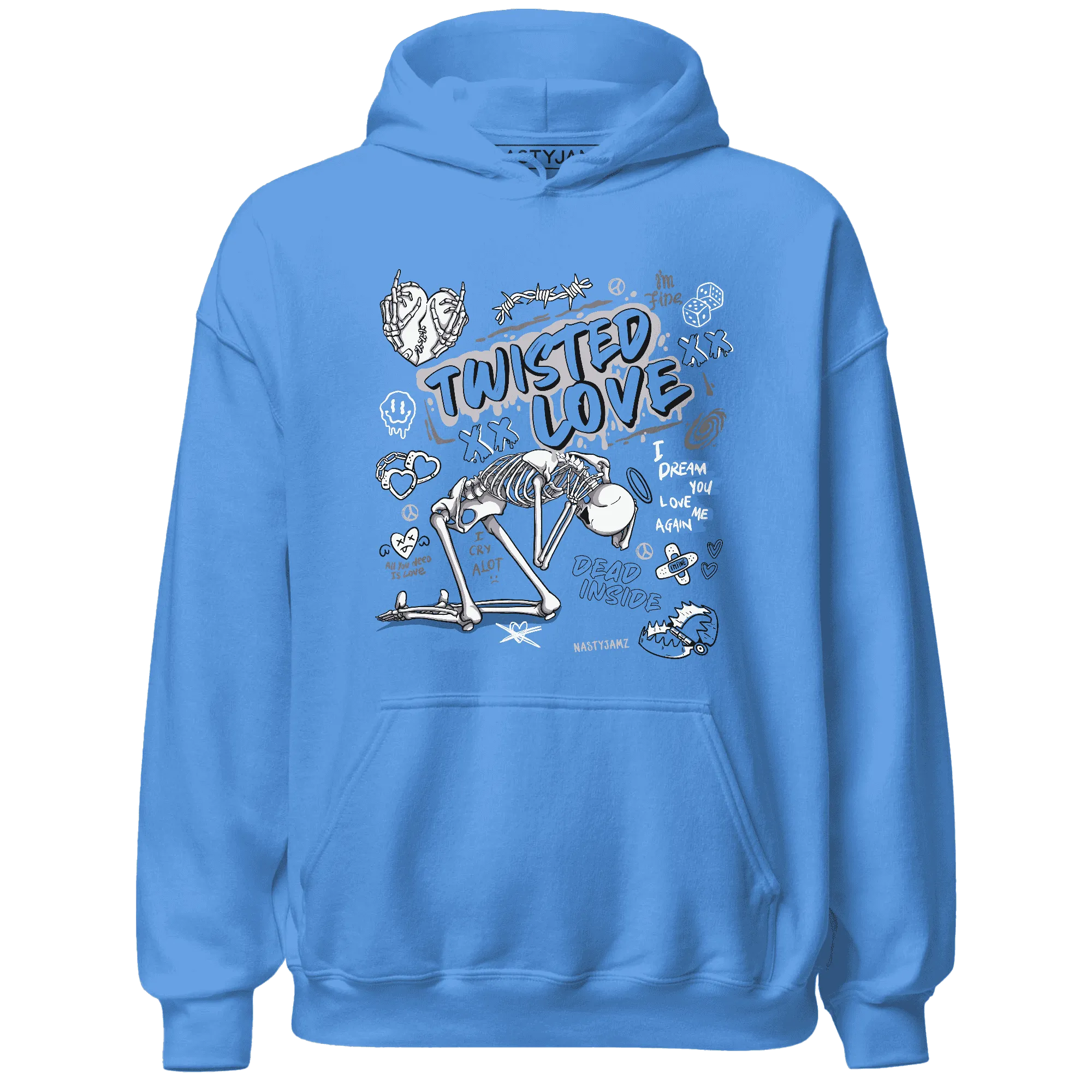 NastyJamz-Carolina-Blue-Univercitii-17s-Hoodie-Match-Twisted-Love