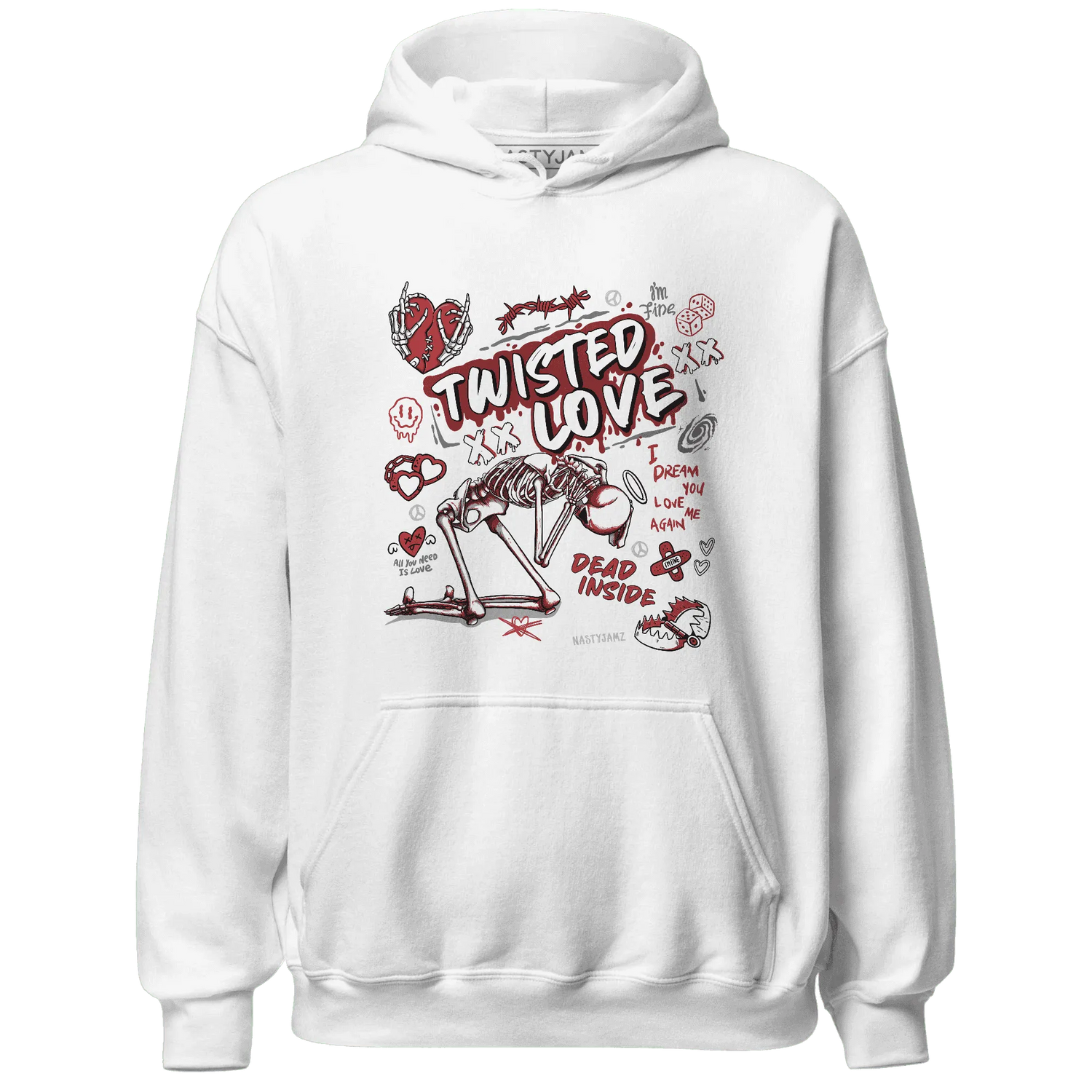 Black-Toe-Reimagined-Red-White-1s-Hoodie-Match-Twisted-Love