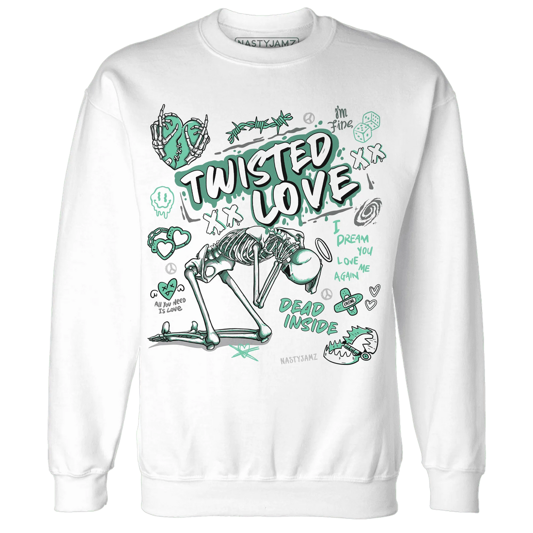 NastyJamz-High-OG-Green-Glow-1s-Sweatshirt-Match-Twisted-Love