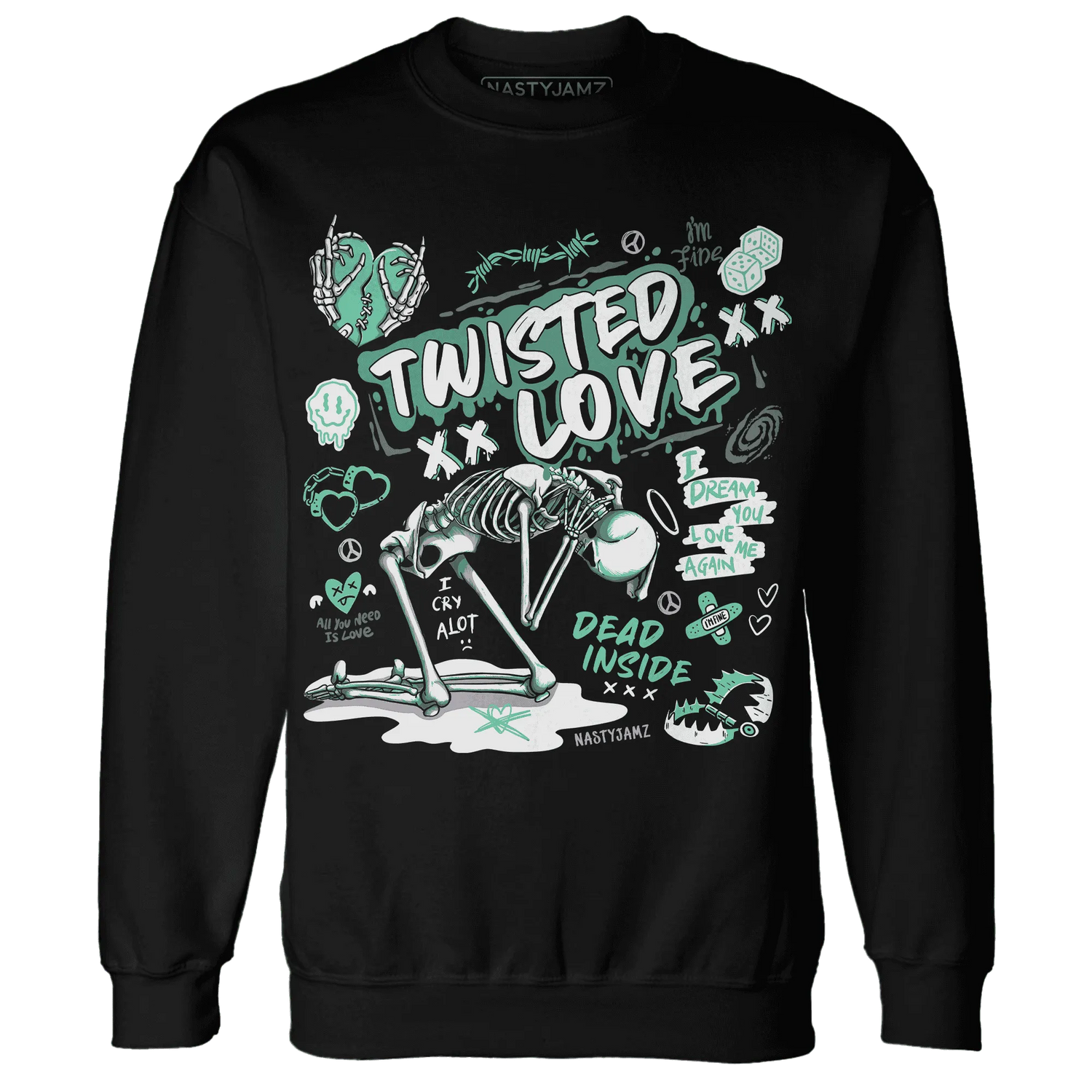 NastyJamz-High-OG-Green-Glow-1s-Sweatshirt-Match-Twisted-Love