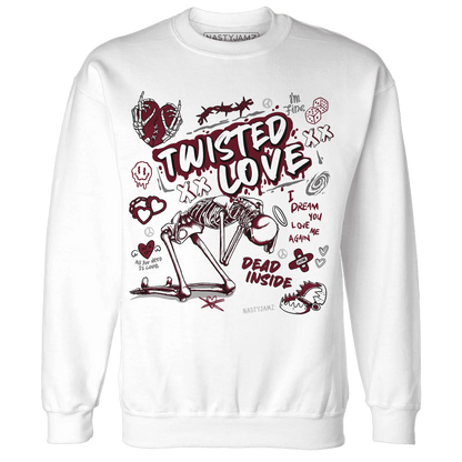 High-White-Team-Red-1s-NastyJamz-Sweatshirt-Match-Twisted-Love