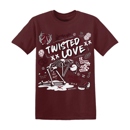 High-White-Team-Red-1s-NastyJamz-T-Shirt-Match-Twisted-Love