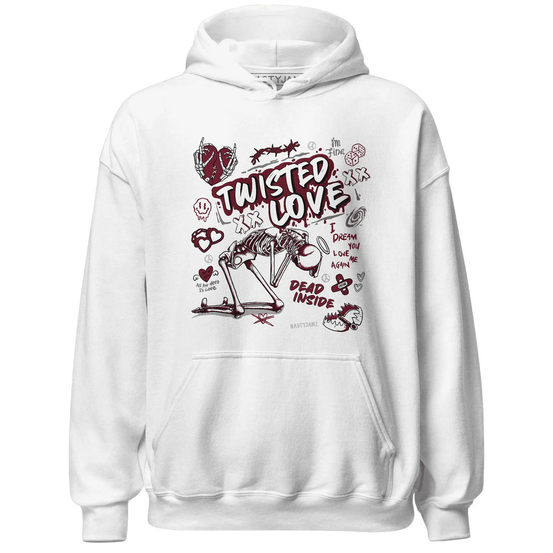 High-White-Team-Red-1s-NastyJamz-Hoodie-Match-Twisted-Love