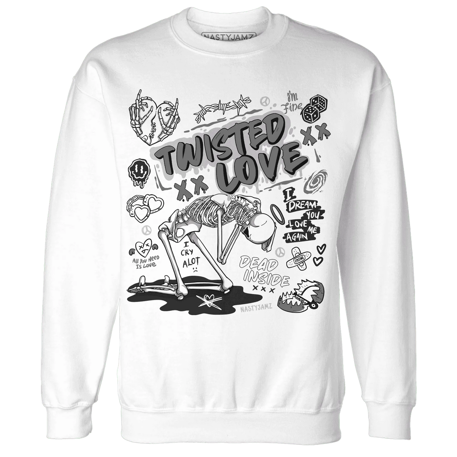 NastyJamz-Low-Mocha-1s-Sweatshirt-Match-Twisted-Love