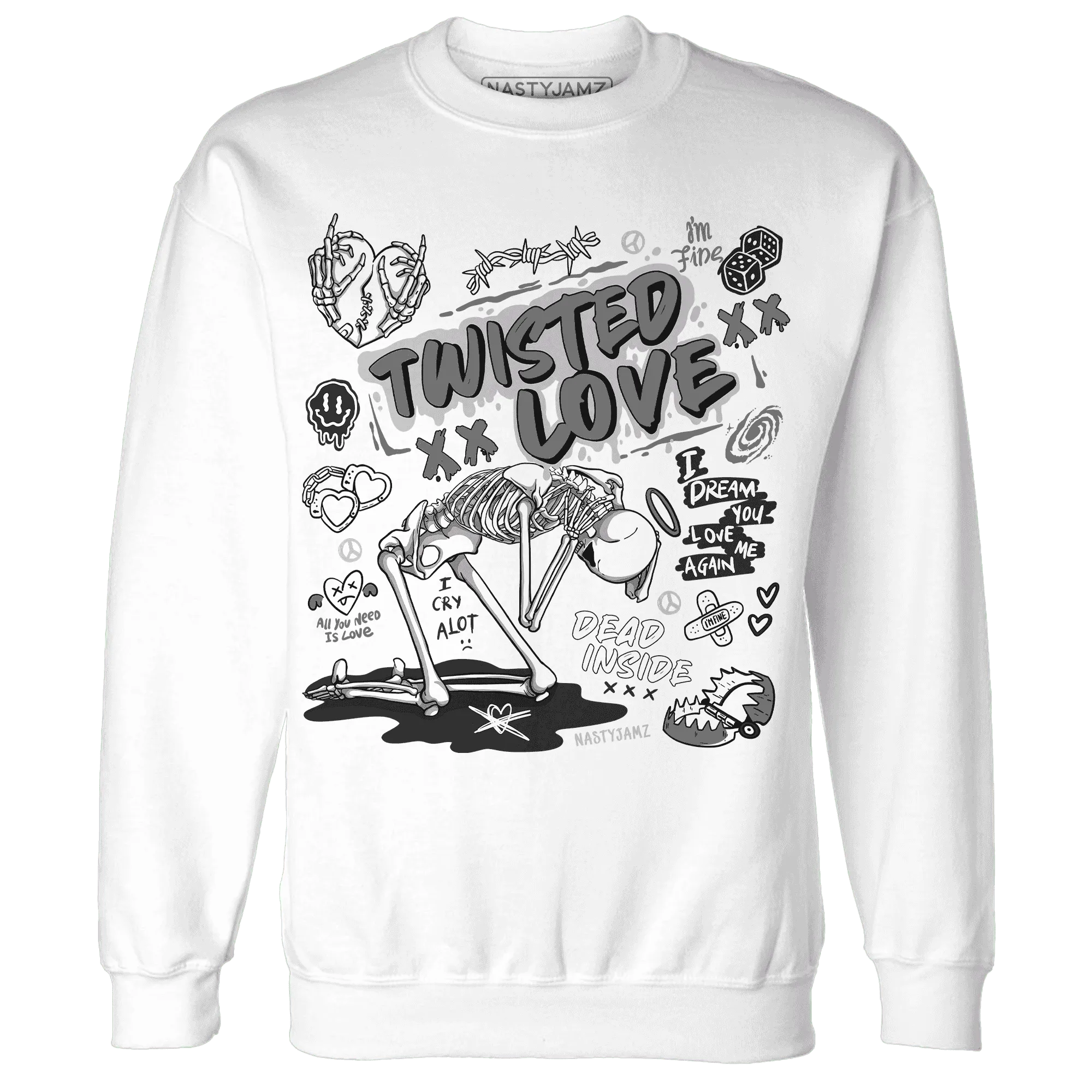 NastyJamz-Low-Mocha-1s-Sweatshirt-Match-Twisted-Love