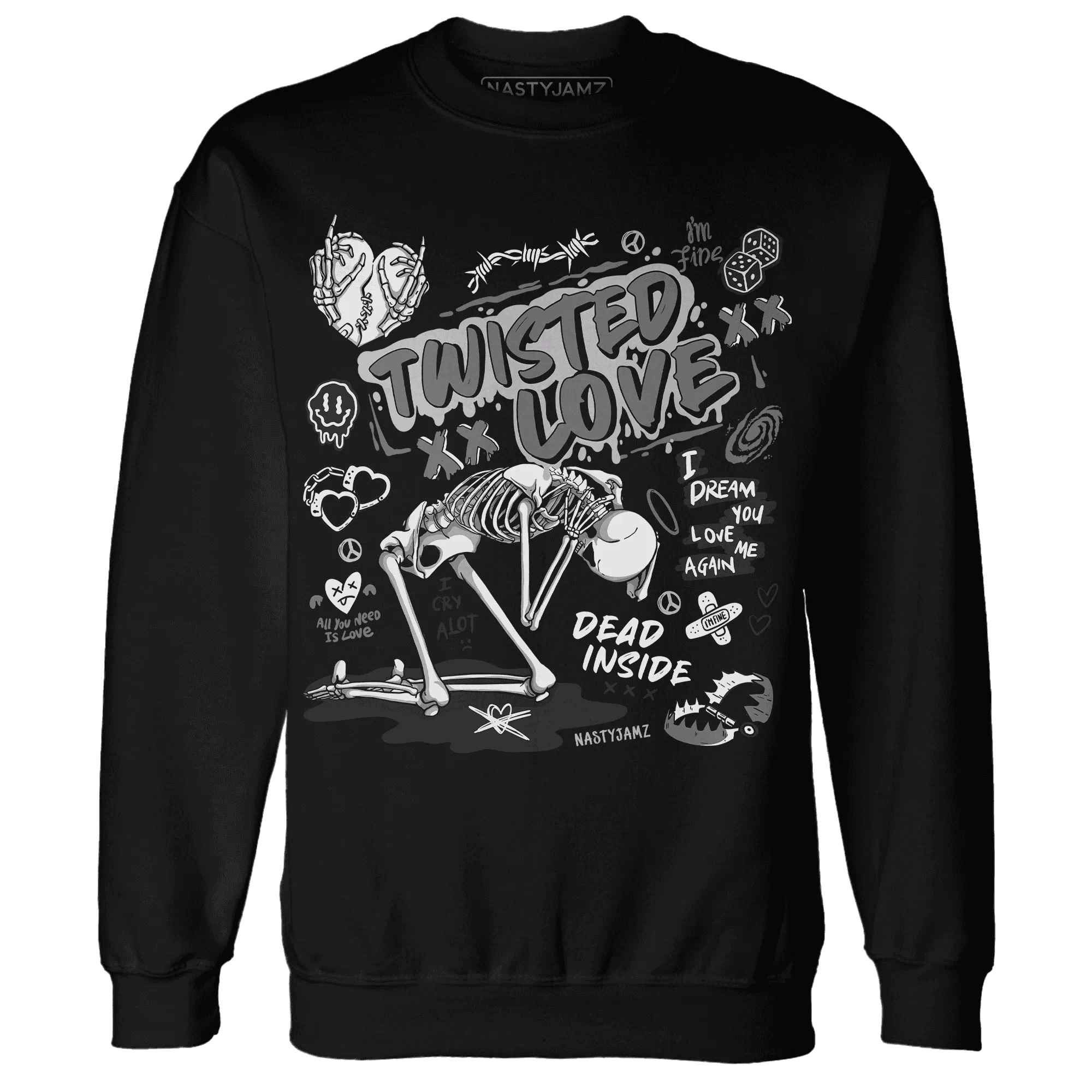 NastyJamz-Low-Mocha-1s-Sweatshirt-Match-Twisted-Love