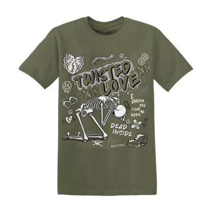 NastyJamz-Medium-Olive-1s-T-Shirt-Match-Twisted-Love