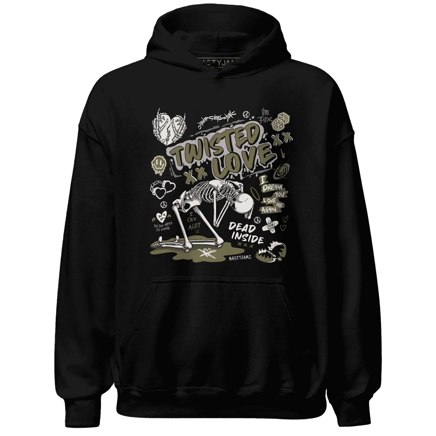 NastyJamz-Medium-Olive-1s-Hoodie-Match-Twisted-Love