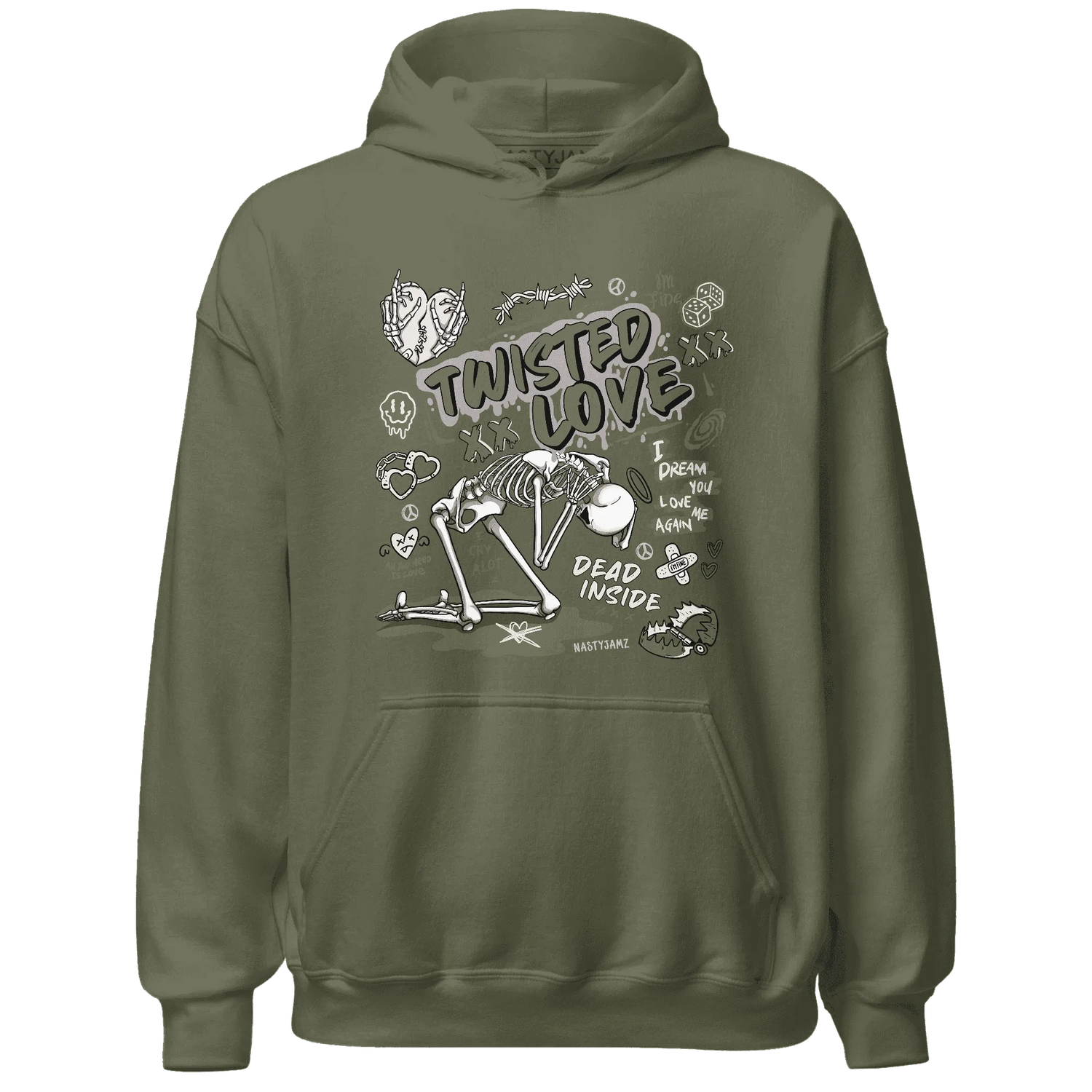 NastyJamz-Medium-Olive-1s-Hoodie-Match-Twisted-Love