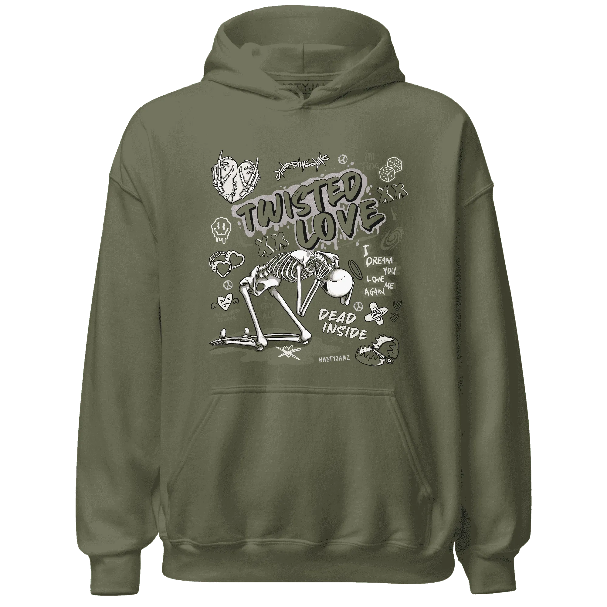 NastyJamz-Medium-Olive-1s-Hoodie-Match-Twisted-Love