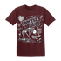 NastyJamz-Burgundy-Crush-3s-T-Shirt-Match-Twisted-Love
