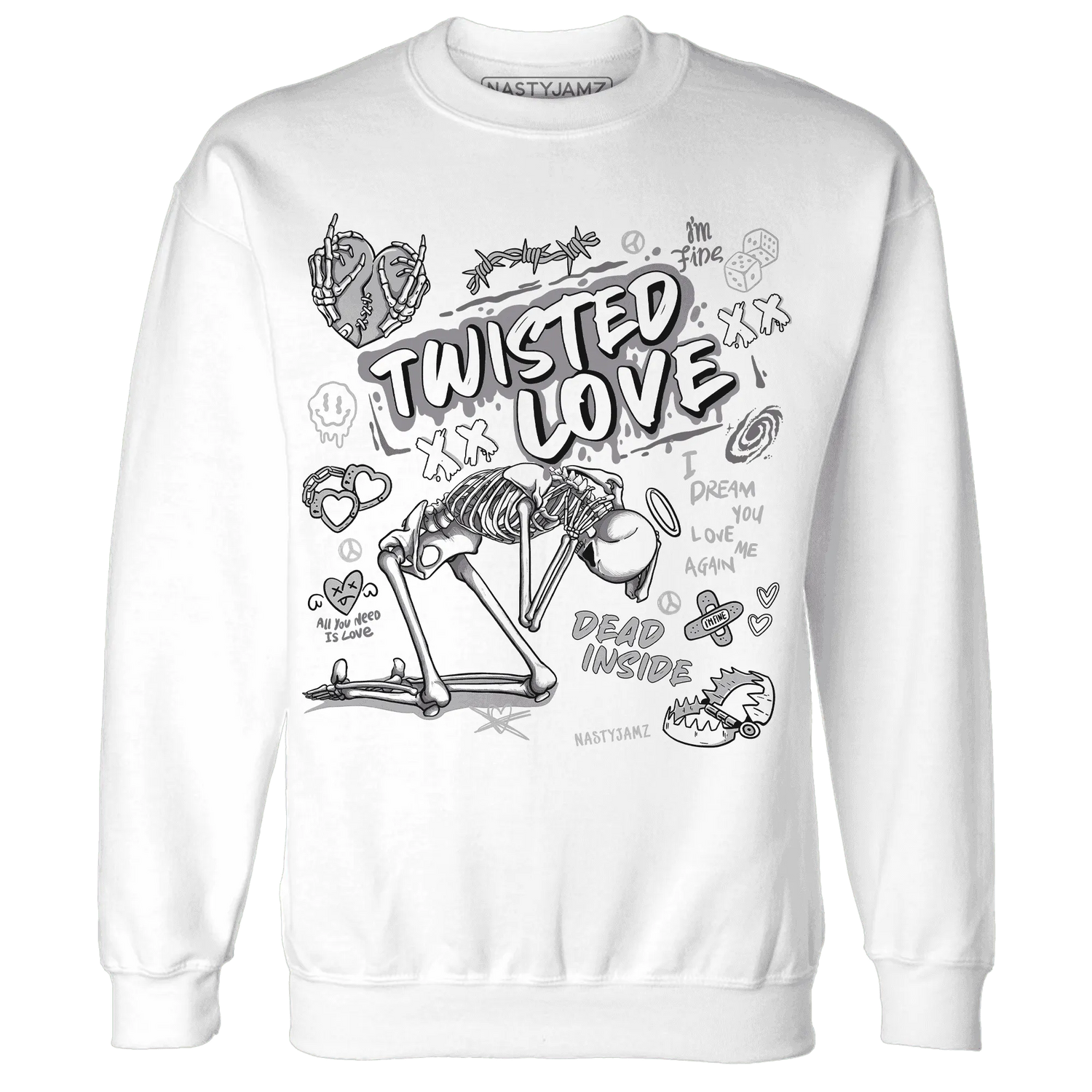 NastyJamz-Cement-Grey-3s-Sweatshirt-Match-Twisted-Love