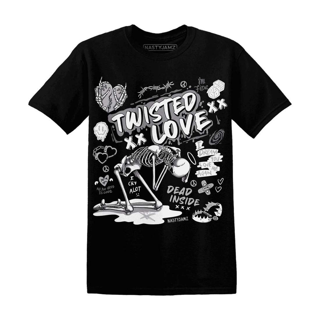 NastyJamz-Cement-Grey-3s-T-Shirt-Match-Twisted-Love