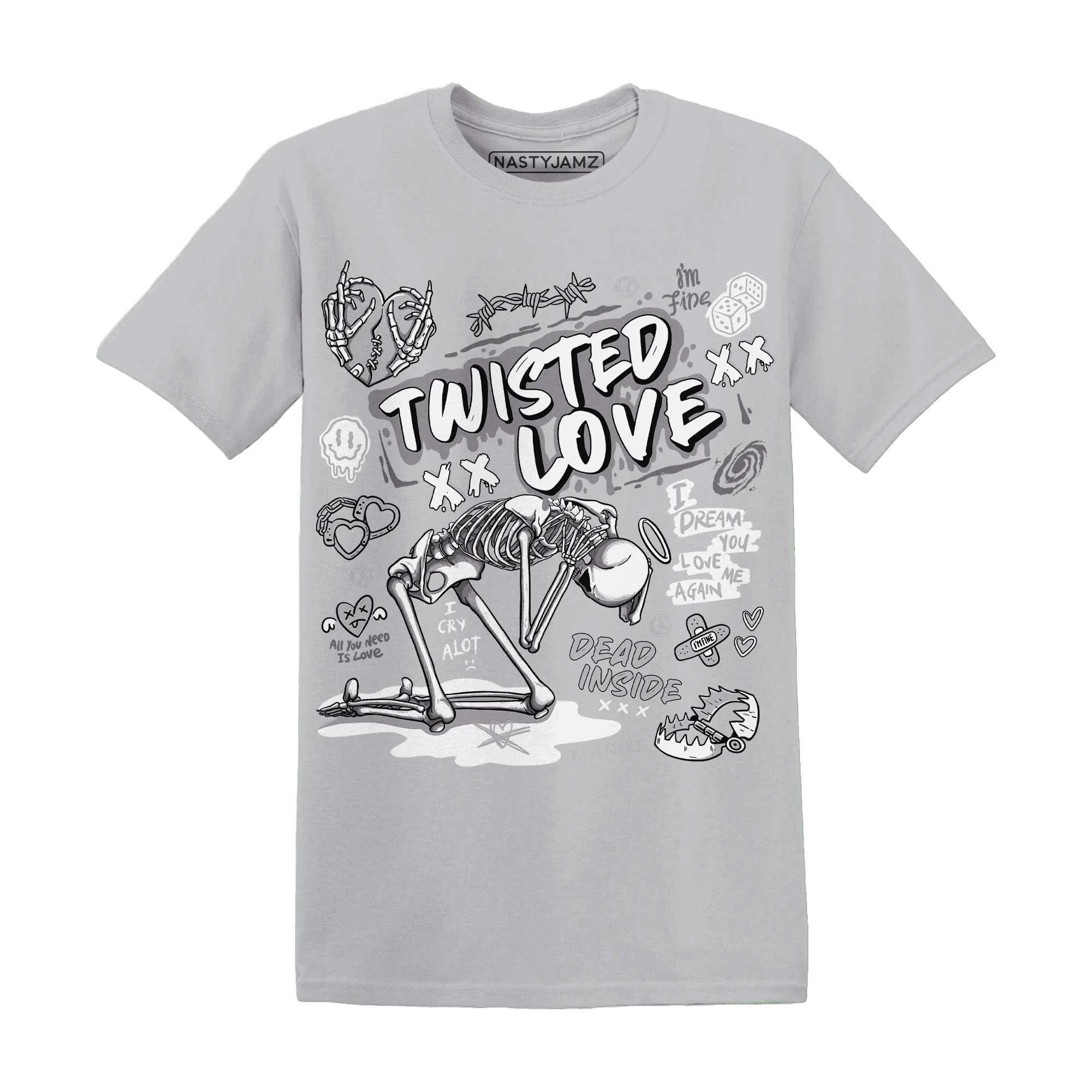NastyJamz-Cement-Grey-3s-T-Shirt-Match-Twisted-Love