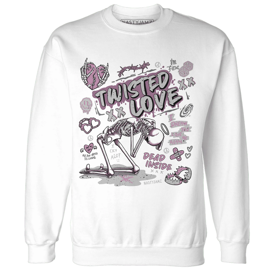 Orchid-Neutral-Grey-Black-White-4s-Sweatshirt-Match-Twisted-Love