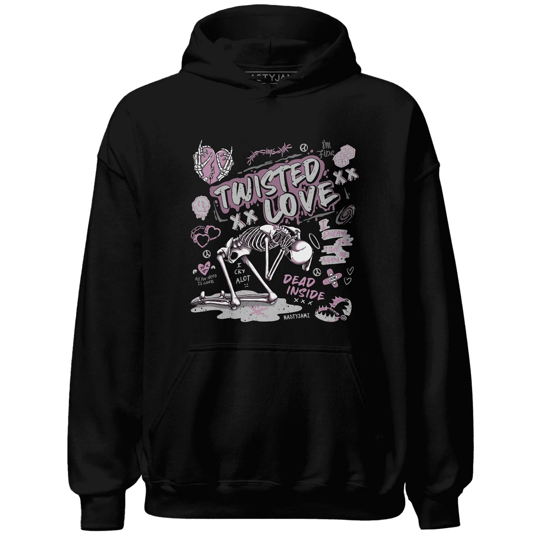 Orchid-Neutral-Grey-Black-White-4s-Hoodie-Match-Twisted-Love