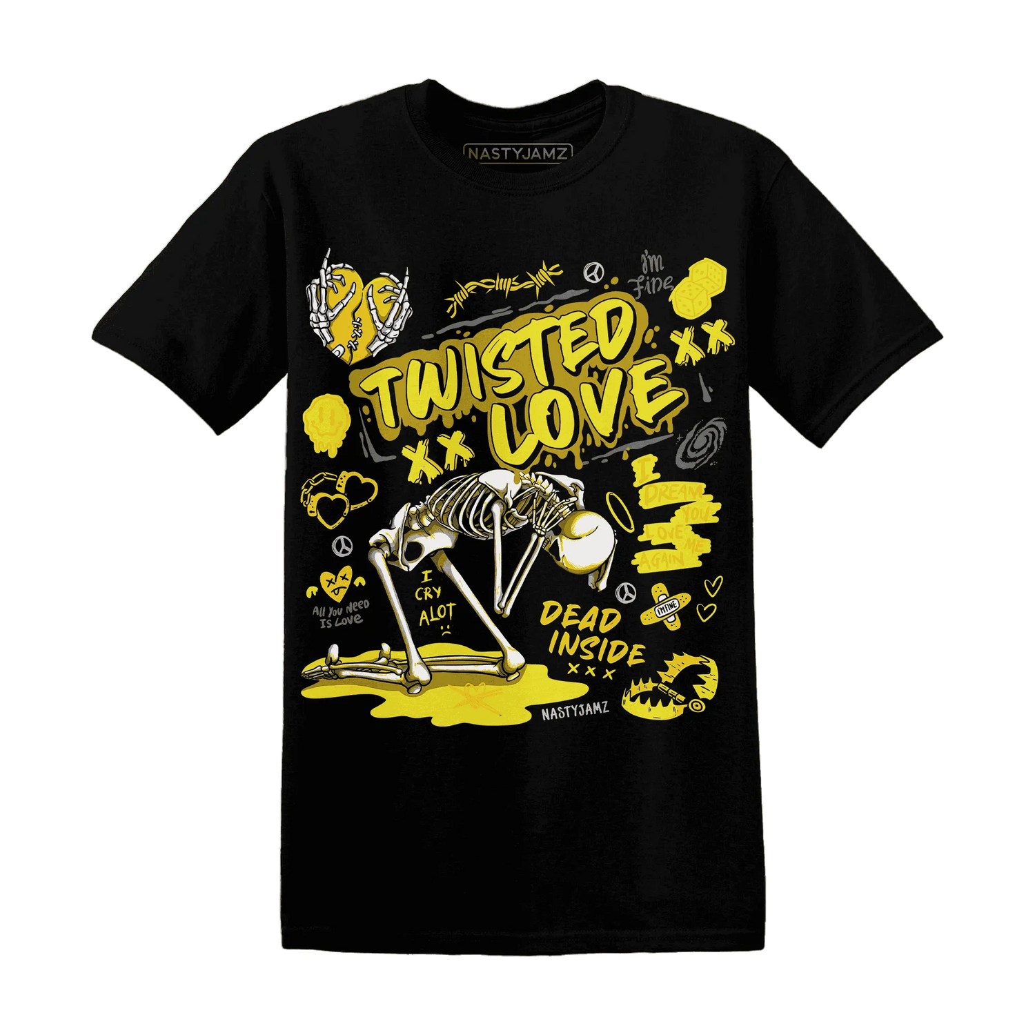 NastyJamz-Vivid-Sulfur-4s-T-Shirt-Match-Twisted-Love