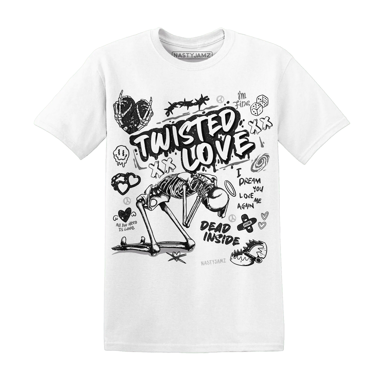 NastyJamz-Reverse-Oreo-6s-T-Shirt-Match-Twisted-Love