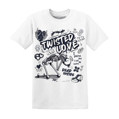 NastyJamz-White-Navy-6s-T-Shirt-Match-Twisted-Love