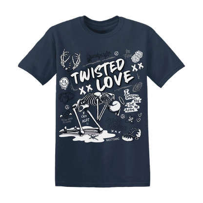 NastyJamz-White-Navy-6s-T-Shirt-Match-Twisted-Love